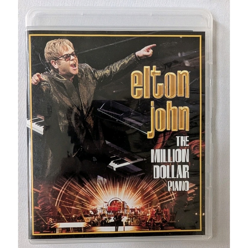 Elton John The Million Dollar Piano DVD 2013 Concert DVD